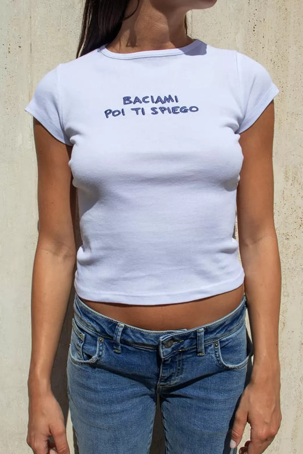 Flash Sale Baciami poi ti spiego t-shirt Graphics