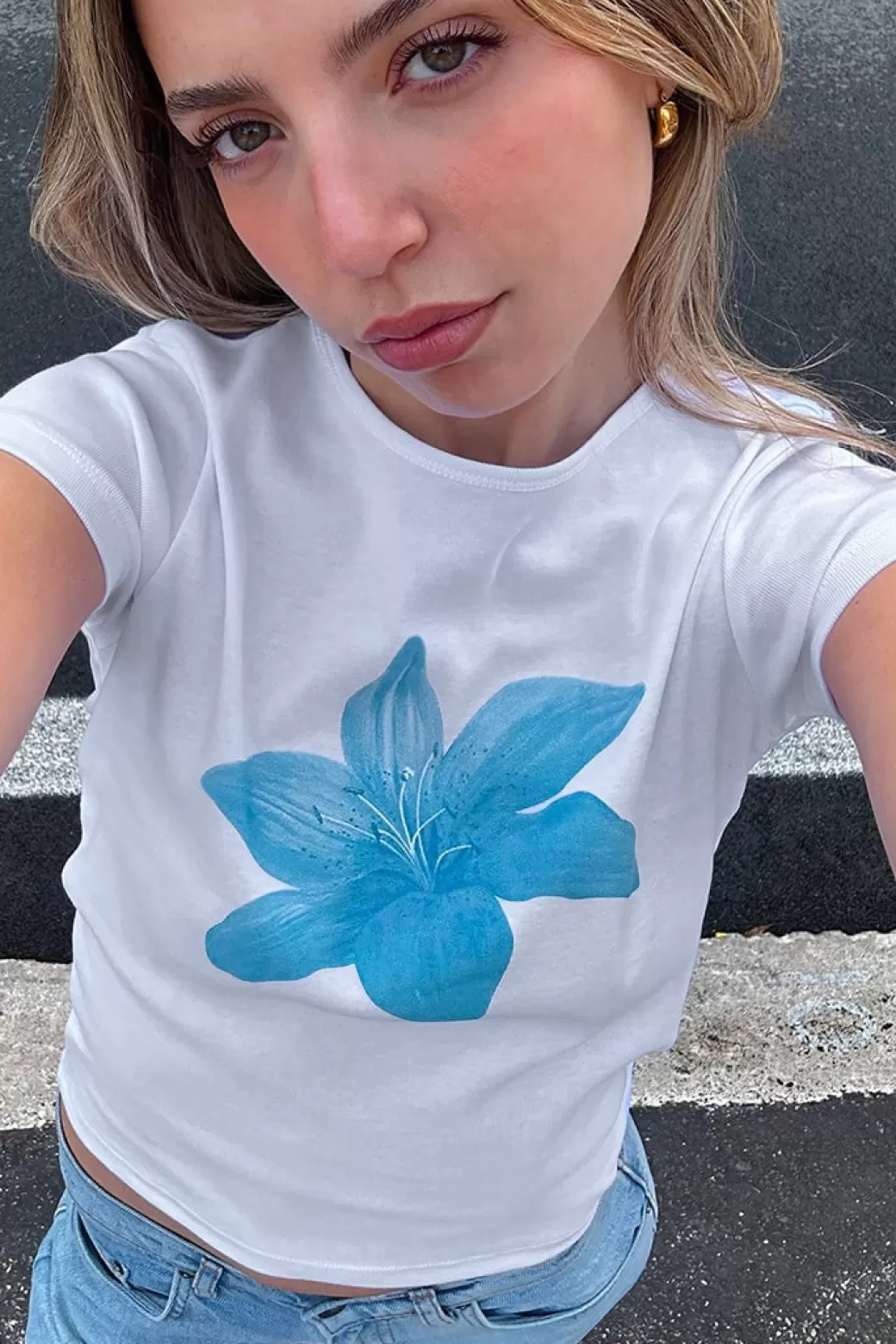 Fashion Flower t-shirt Graphics