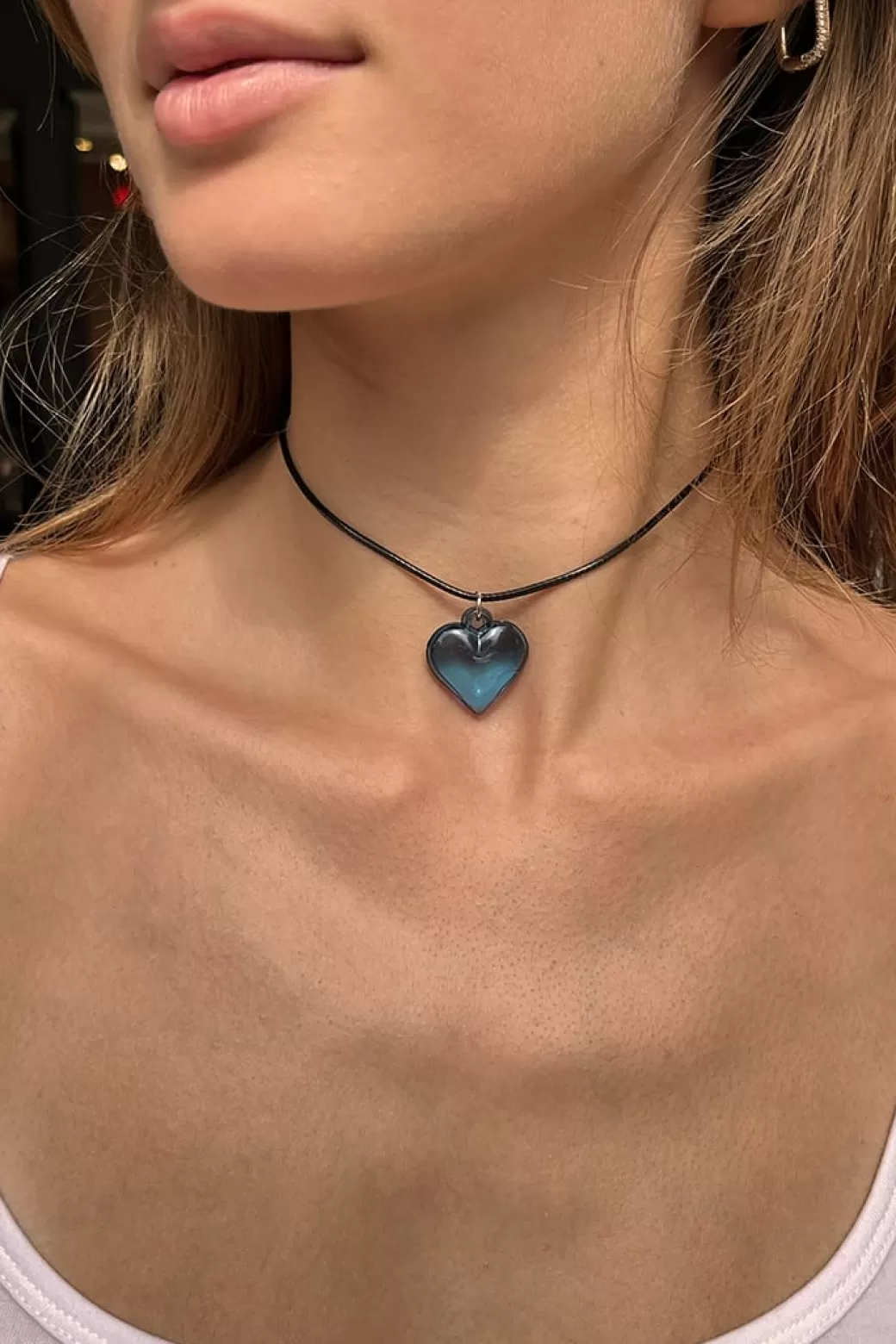 New Heart choker necklace Accessories