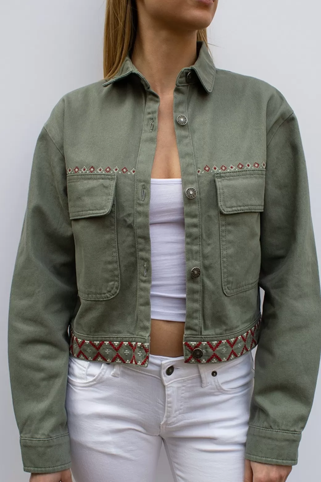 Flash Sale Jacket with embroidery Coats & Jackets