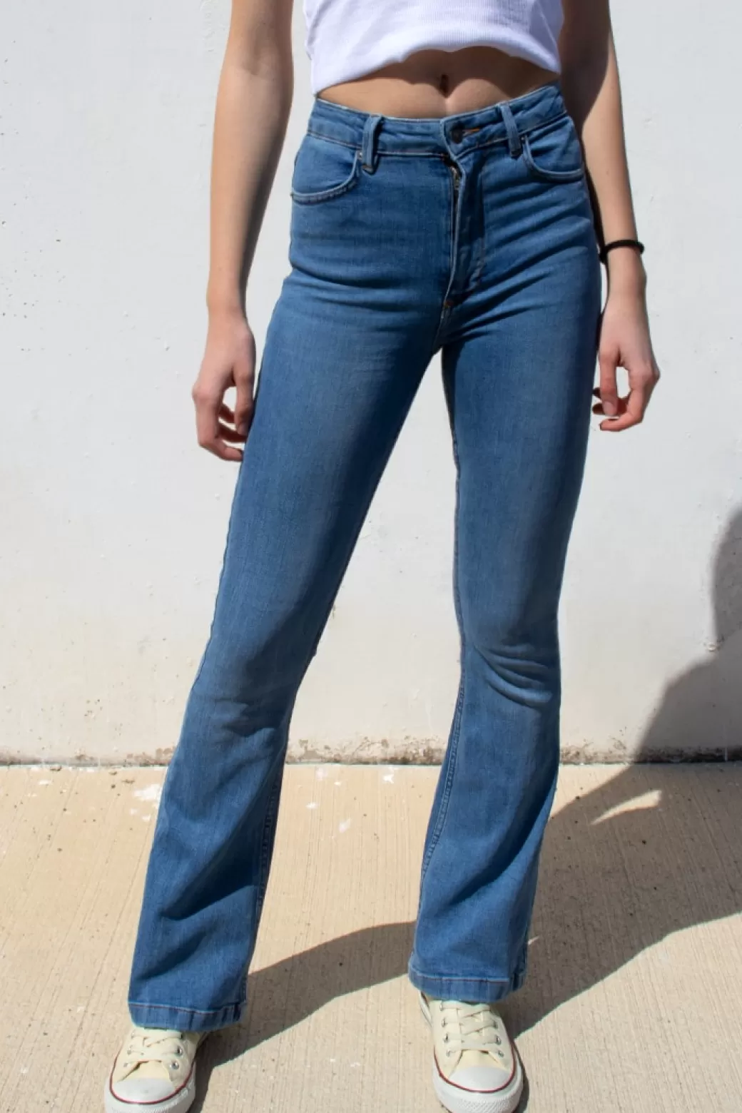 New Jeans flare low waist Denim