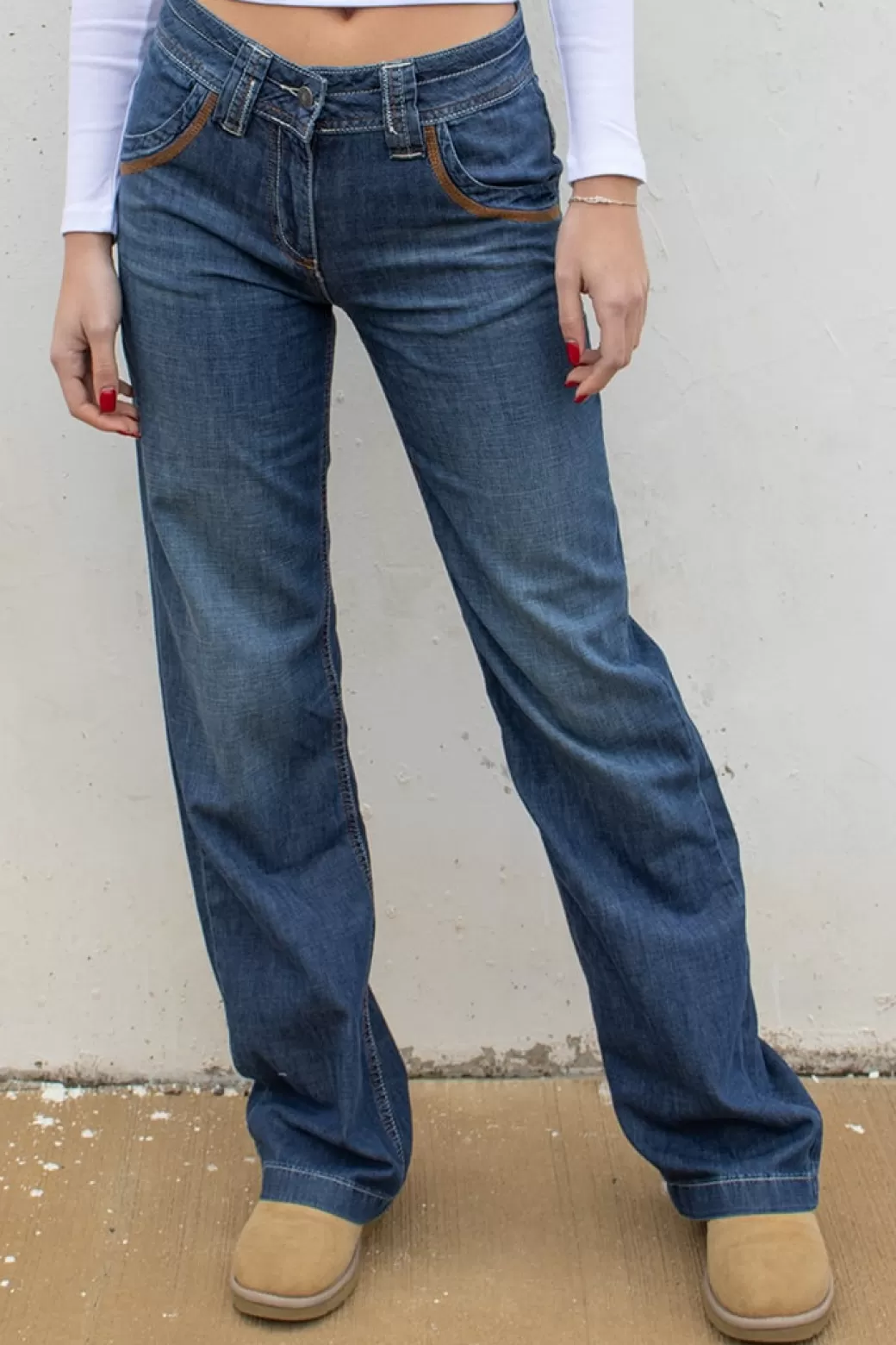 Best Sale Low waist jeans Denim