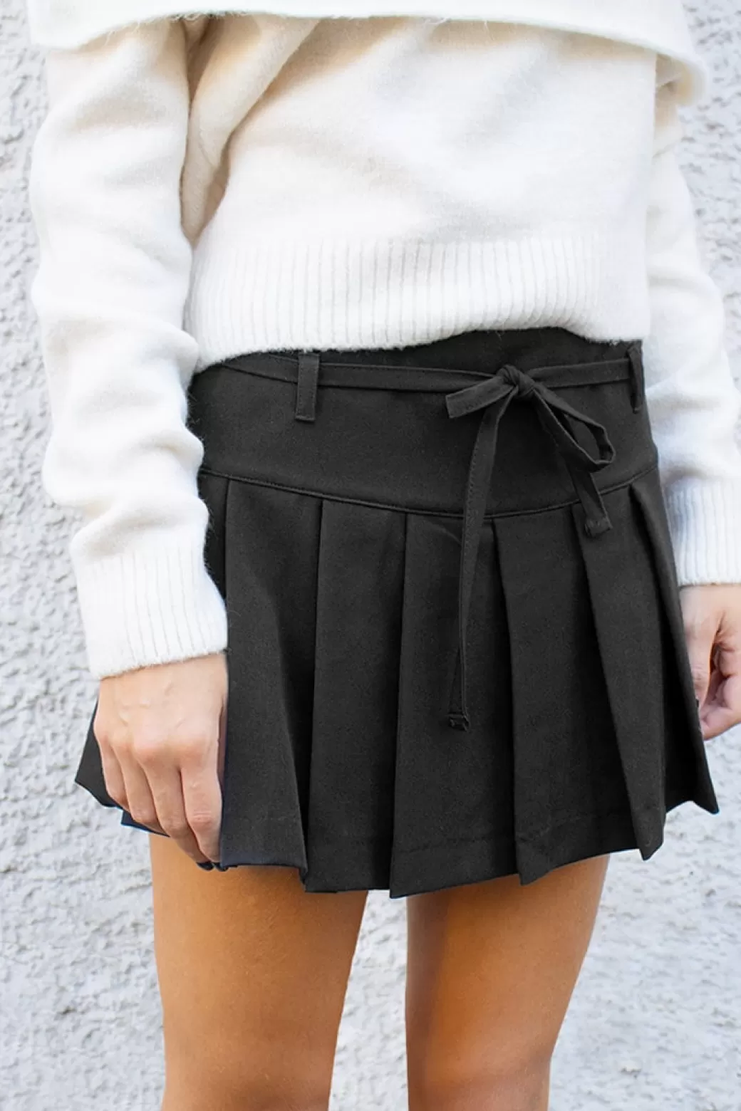 Outlet Pleated skirt Skirts