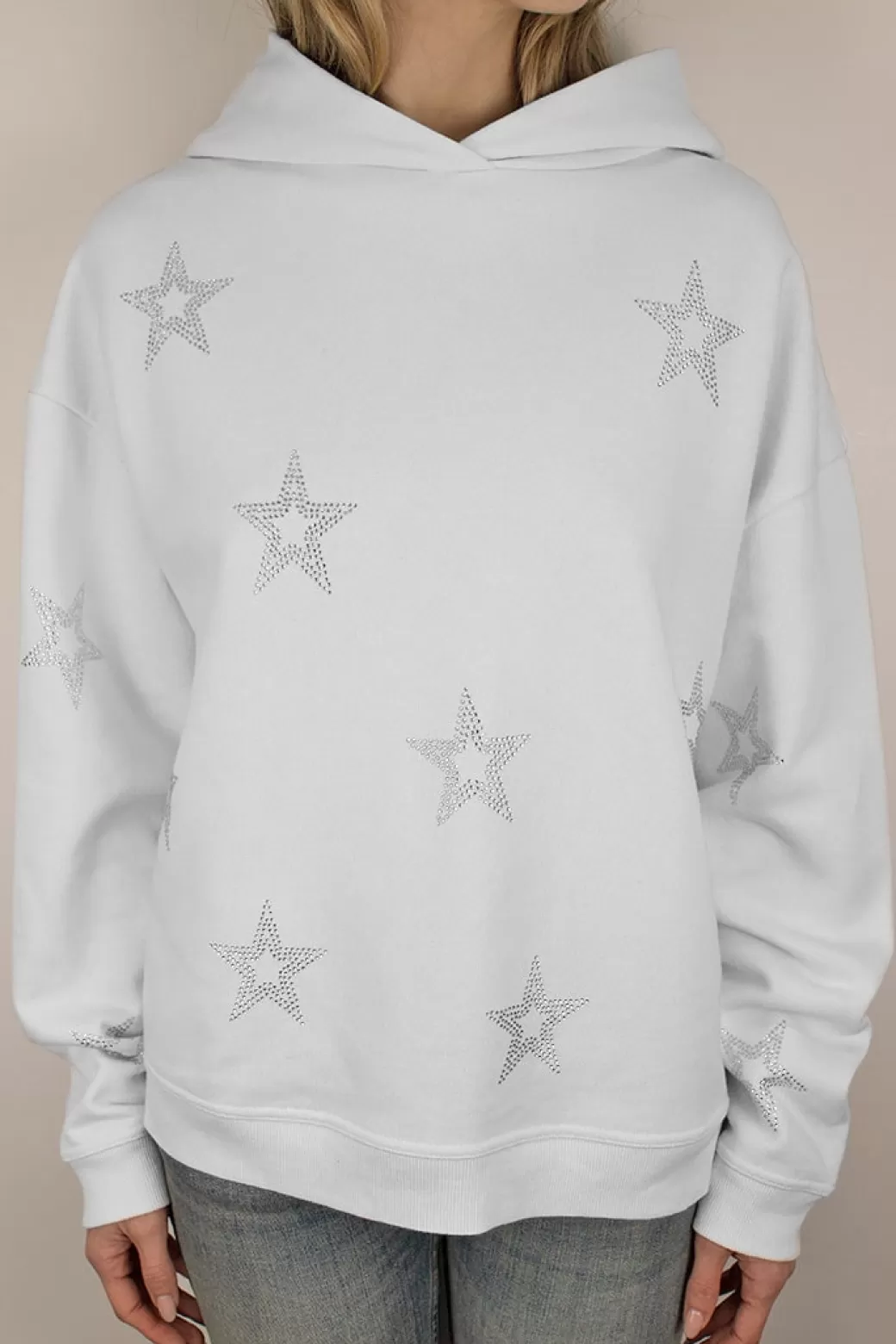 Fashion Rhinestone stars hoodie Graphics | Hoodies & sweats