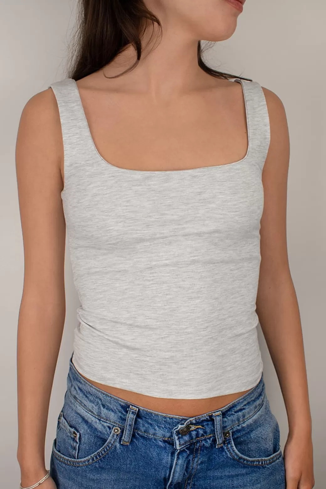 Flash Sale Square neck top Tops