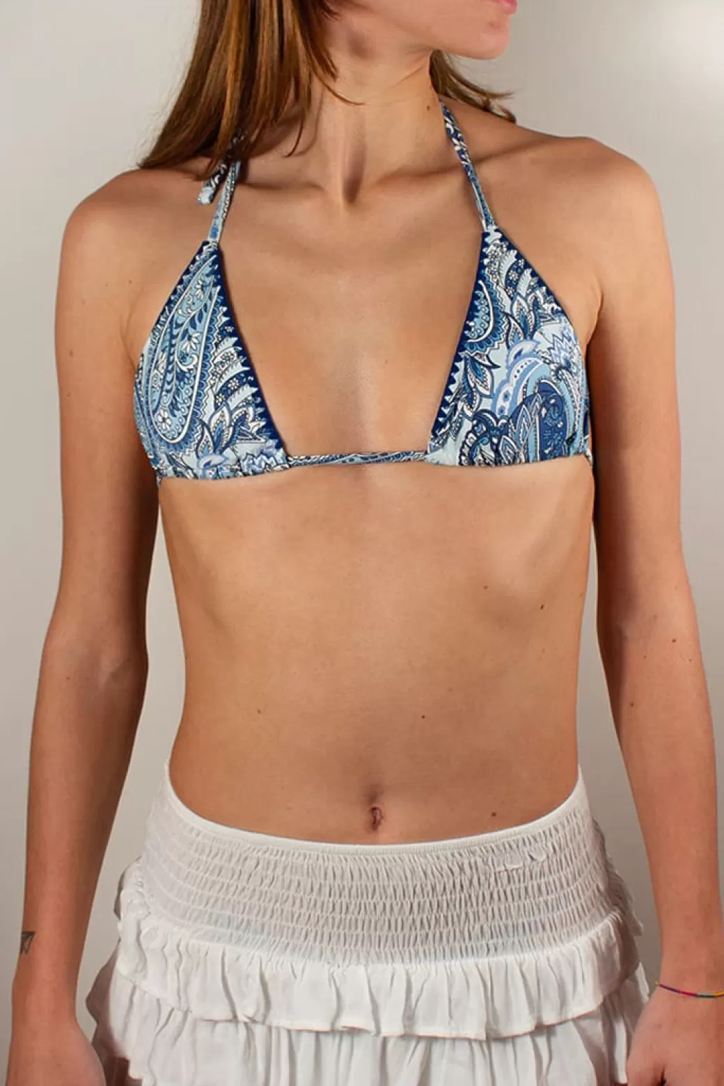 Fashion Triangle bikini top Swimwear