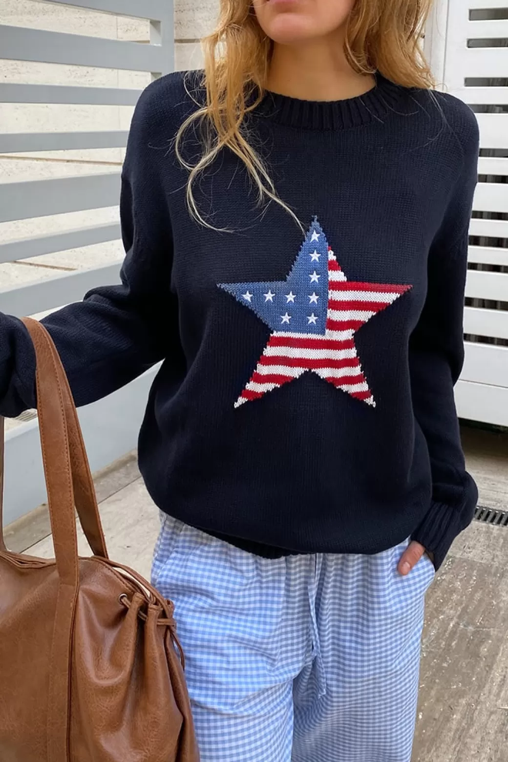 Fashion USA Star Sweater Sweaters