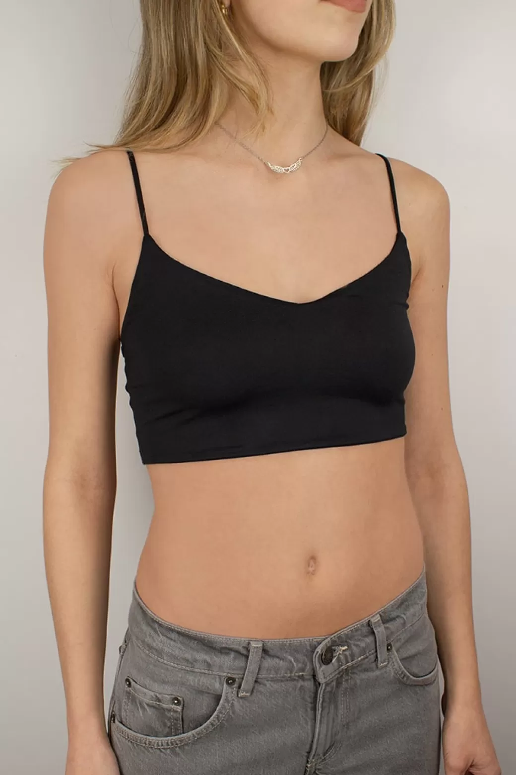 Cheap V-neck crop top Tops