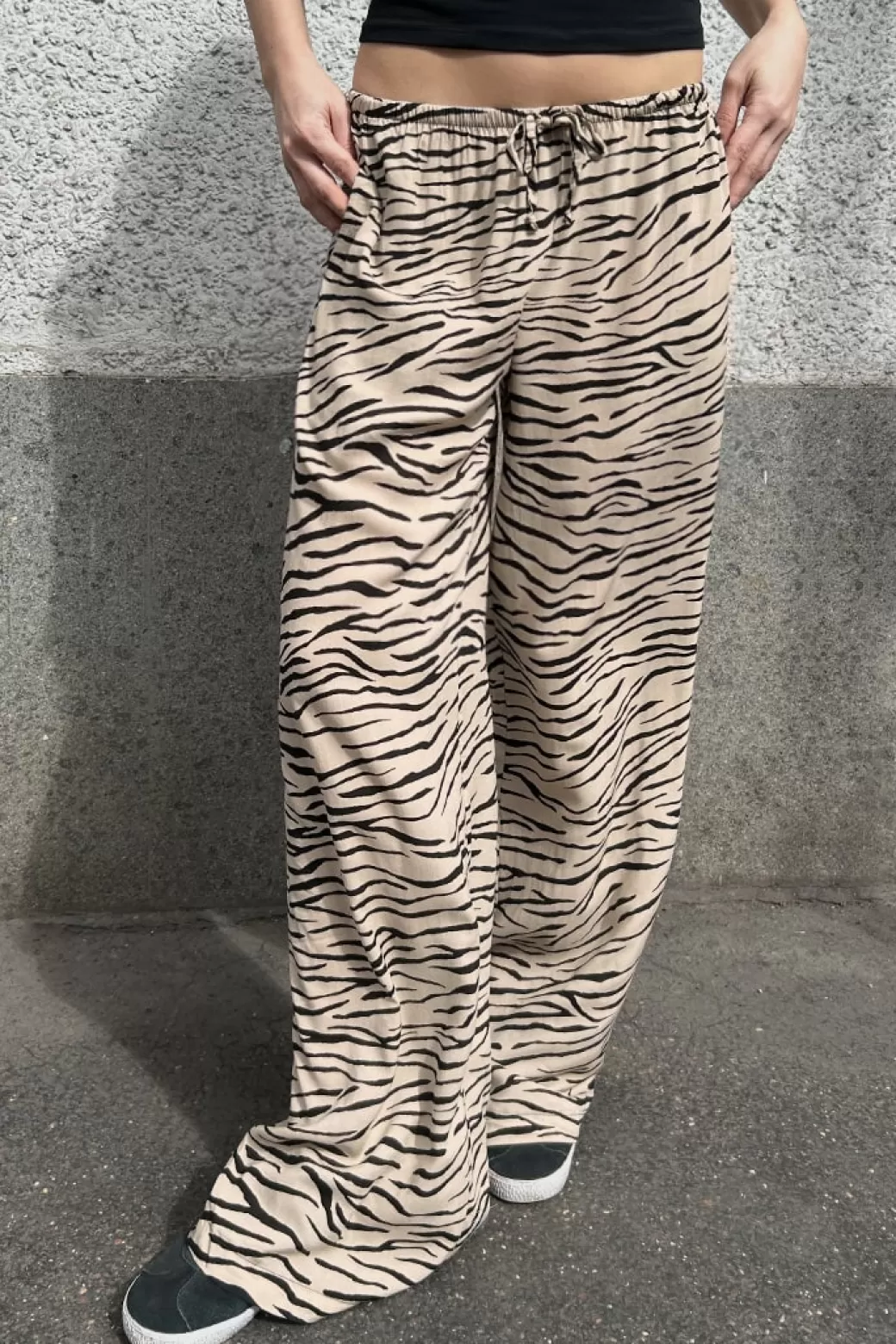 Store Wide leg con coulisse pants Pants